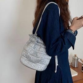 [GIRLS GOOB] Women's Buvket Shoulder Bag, Tote bag, China OEM
